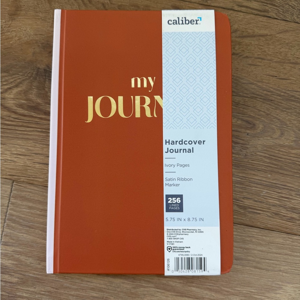 Caliber hardcover journal new